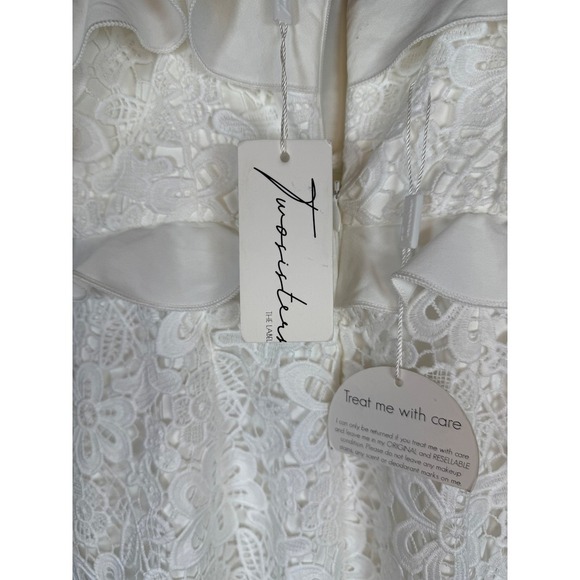NWT Two Sisters The Label, Bride, High Low Dress, Size 4 - Picture 9 of 13